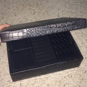 NWT Jewelry Box Faux Leather